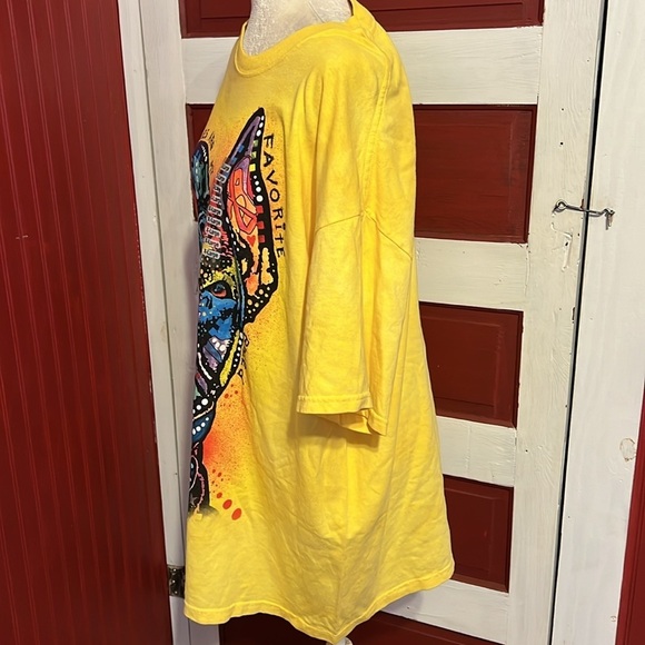 NWT The Mountain 2015 Cotton Rescues Are My Favorite Breed Pit Bull Dog XL - Picture 4 of 9